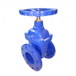 DIN F4 resilient seated gate valve